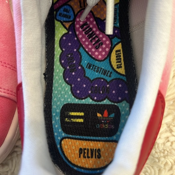 Adidas Pharrell Williams PW HU HOLI STAN SMITH in white red new in box size 8.5 main image 6
